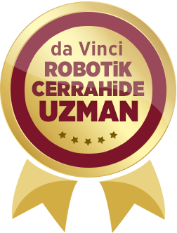 da vinci robotik cerrahide uzman